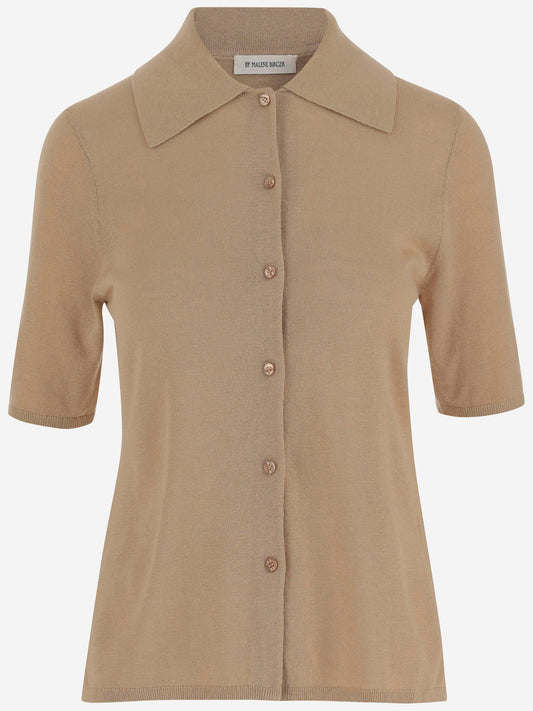 By Malene Birger Malene Birger Wool Blend Dicot Shirtによる - Image 1