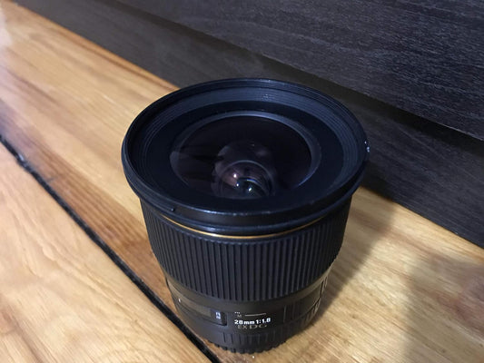 SIGMA 単焦点広角レンズ 28mm F1.8 EX DG ASPHERICAL MACRO キヤノン用 フルサイズ対応