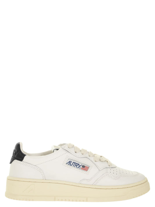 Autry Medalist Low Leather Sneakers - Image 1