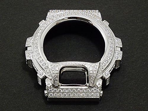 Casio G-Shock DW-6900 Series Custom Bezel C-001-SV Silver, Gorgeous
