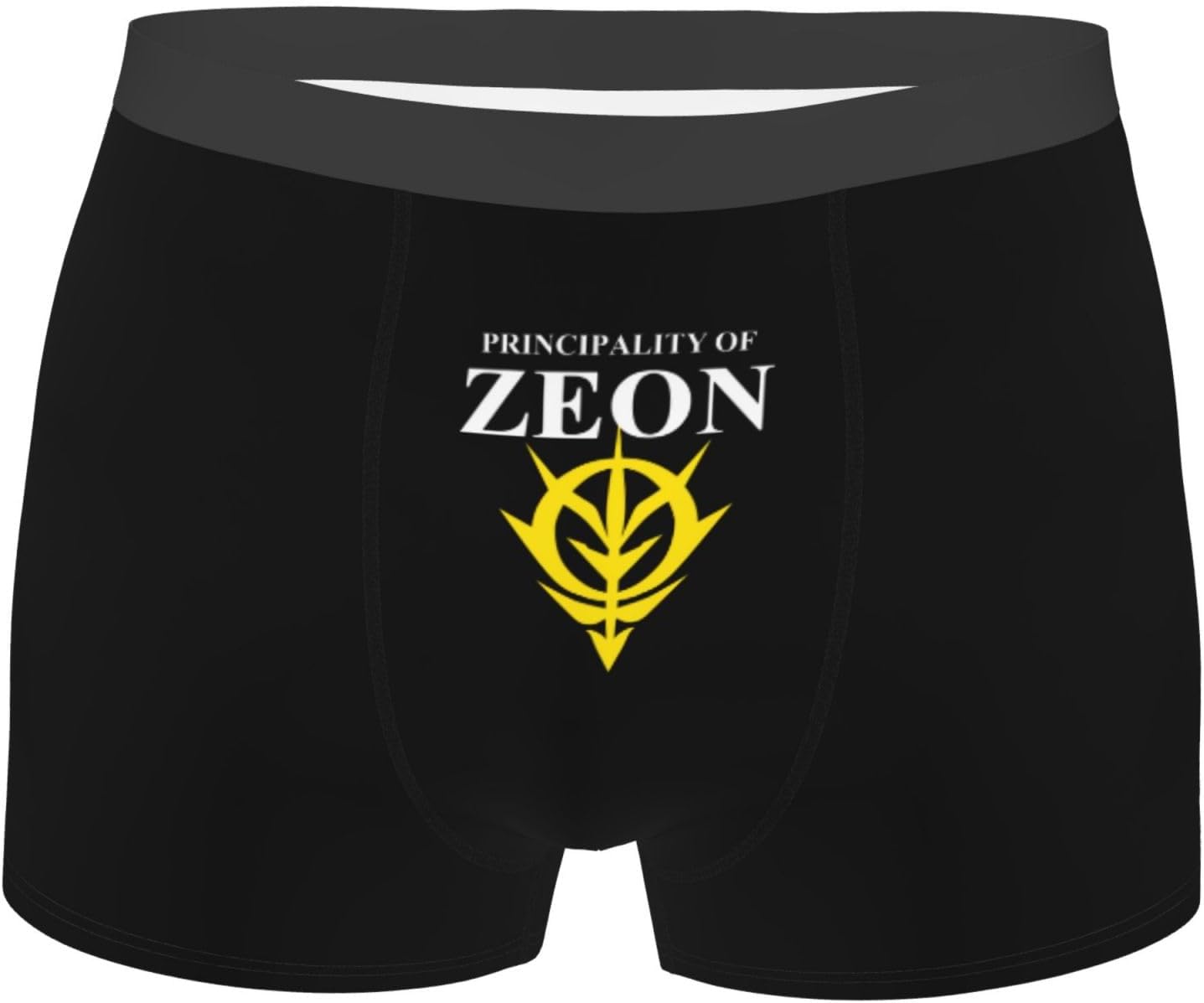 ZOOKISS Neo Zion Gundam Boxer Shorts, Men's Underwear, Front Closure, Absorbent and Quick Drying, Low Rise, Popular, Anime Goods, Character, Stylish, Birthday Gift