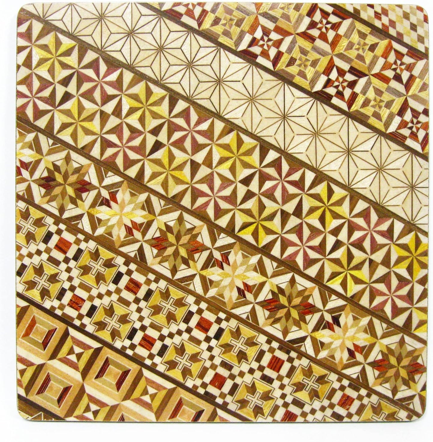 Hakane Brick Craft Mouse Pad, Small Parking Pattern, Traditional Craft, Made in Japan, Boxed Gift