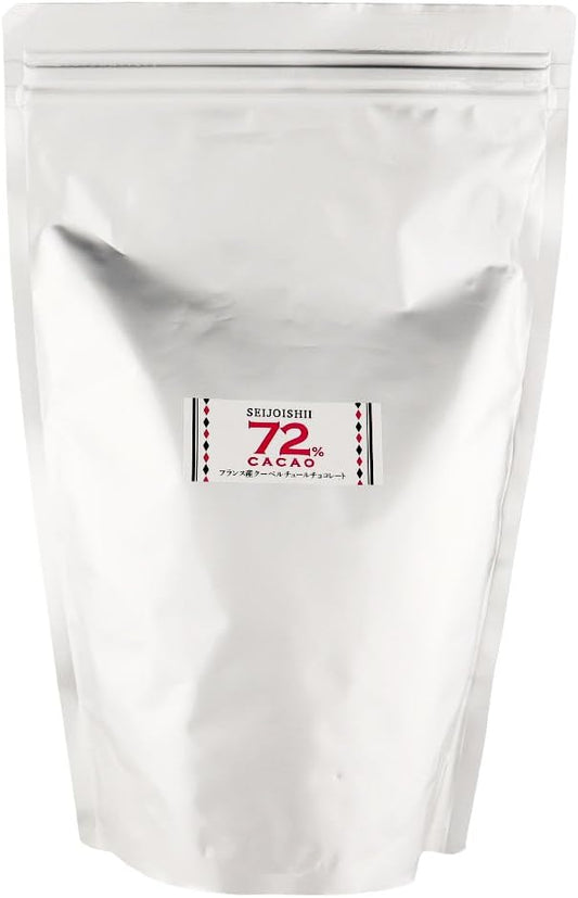 72% French Couverture Cacao, 28.2 oz (800 g)