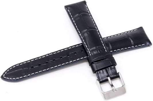 Seiko Men's Band, Watch Strap, Cowhide Leather, Care Instructions Included, Cowhide, No Gemstone