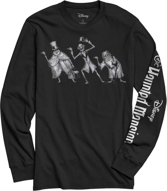Disney Haunted Mansion Group Hitchhiking Ghosts - Camiseta para adultos