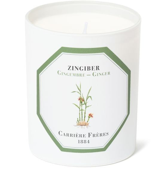 CARRIERE FRERES フレグランスキャンドル ジャンジャンブル - ジンジャー 185 g - Image 1
