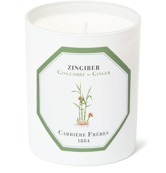 CARRIERE FRERES フレグランスキャンドル ジャンジャンブル - ジンジャー 185 g - Image 1