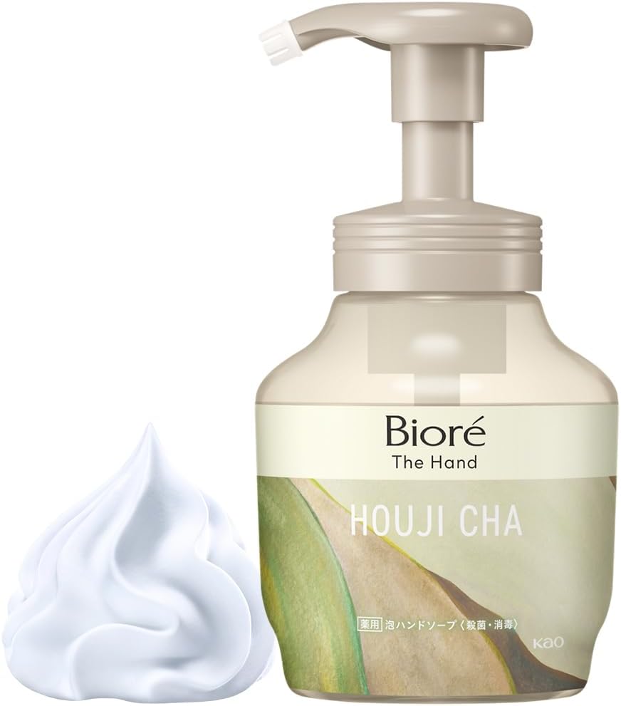 Biore The Hand Foaming Hand Soap, Alcoholic Broom Tea Scent, Pump 9.5 fl oz (280 ml) (Quasi-Drug)