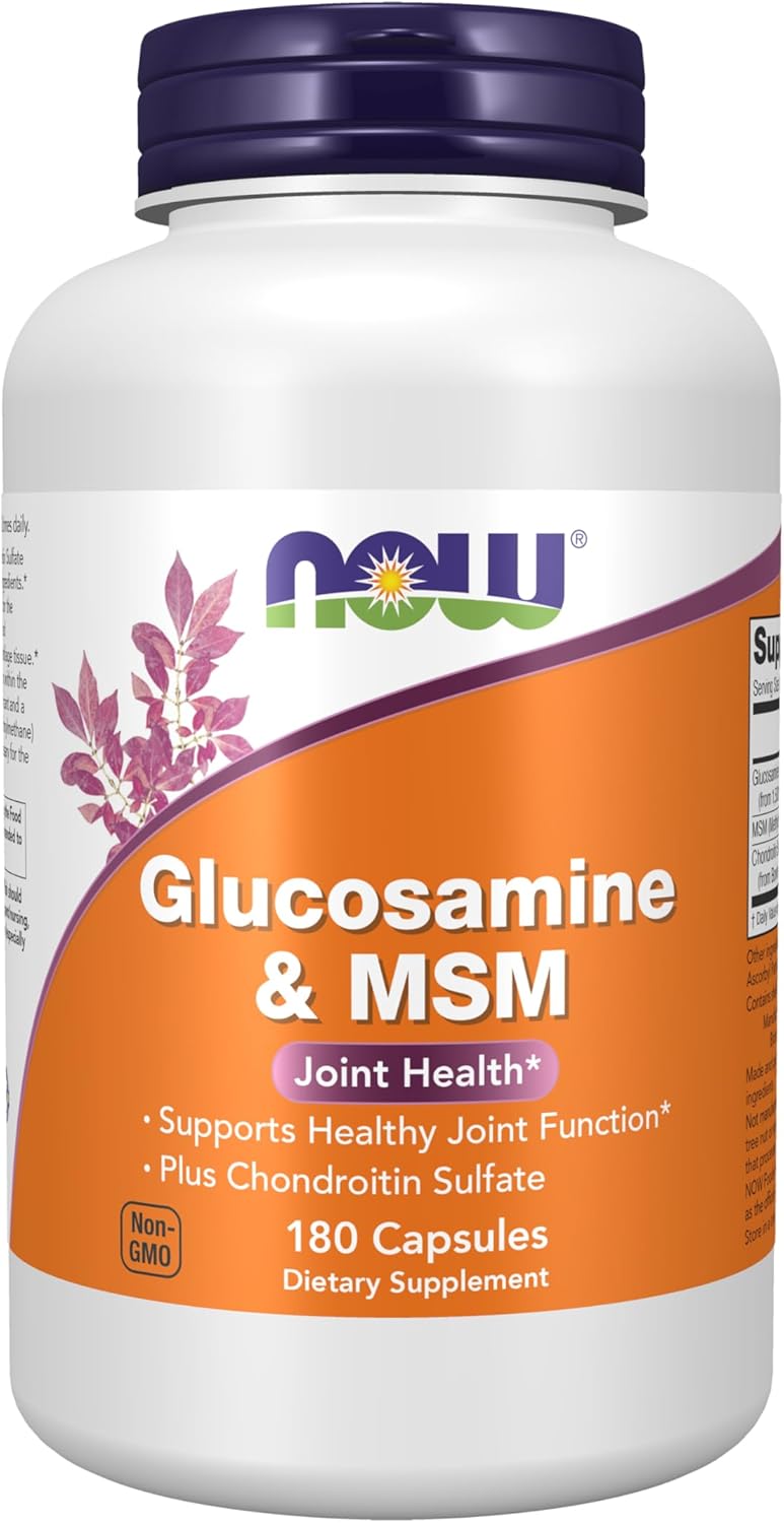 Glucosamine & MSM 180 tablets (direct shipment overseas)