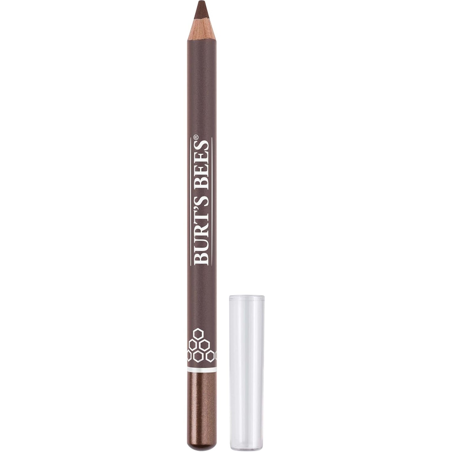 Burt's Bees Delineador de ojos nutritivo, marrón cálido, 0.04 onzas