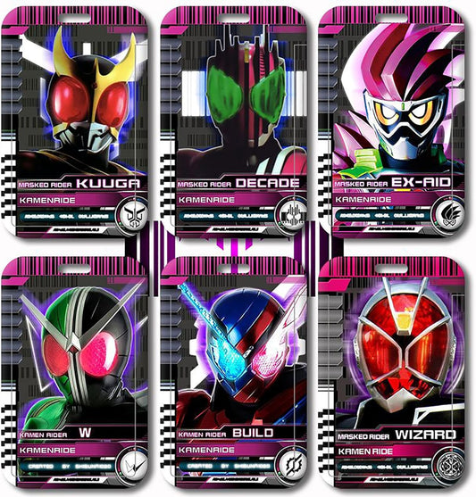 Kamen Rider IC Card Case, Pass Case, Name Badge Case, Commuter Holder, Portable, Convenient for Commuting to Work or School, Miscellaneous Goods, Cheering Goods, Commemorative, Doujin Gift, Birthday