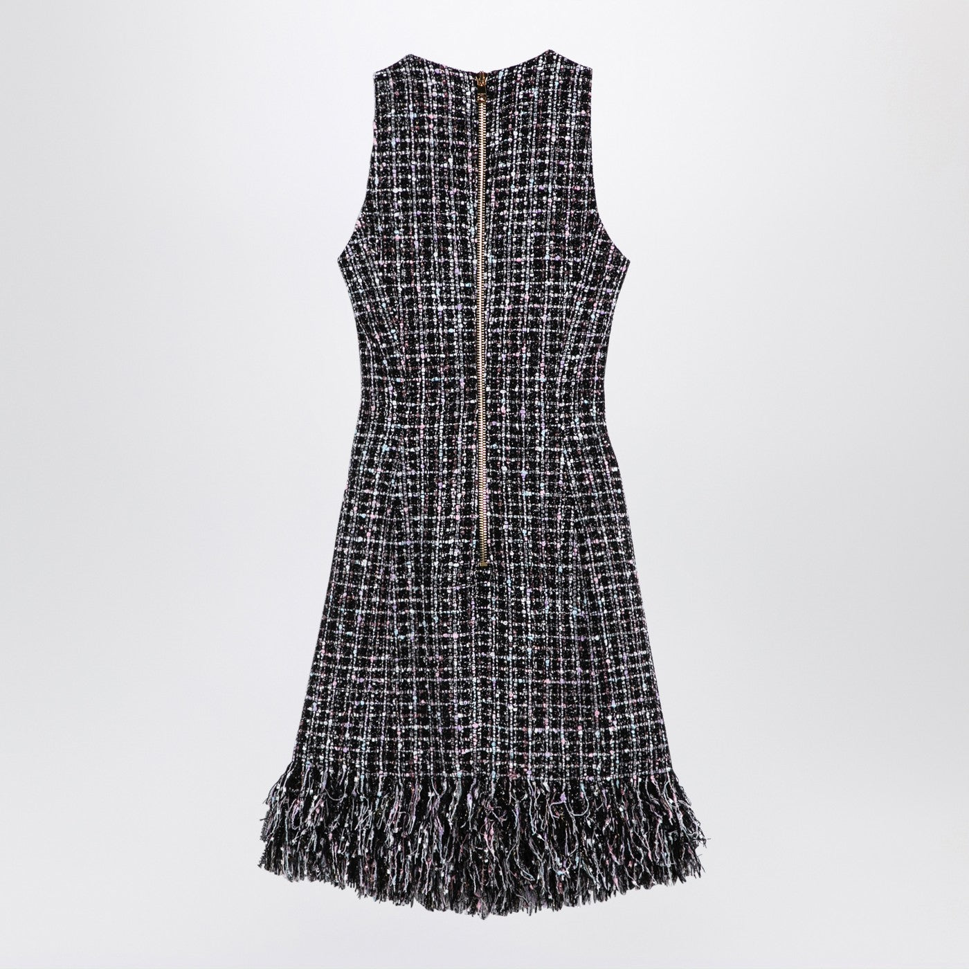 ボタン付きのBalmain Tweed Miniドレス - Image 1