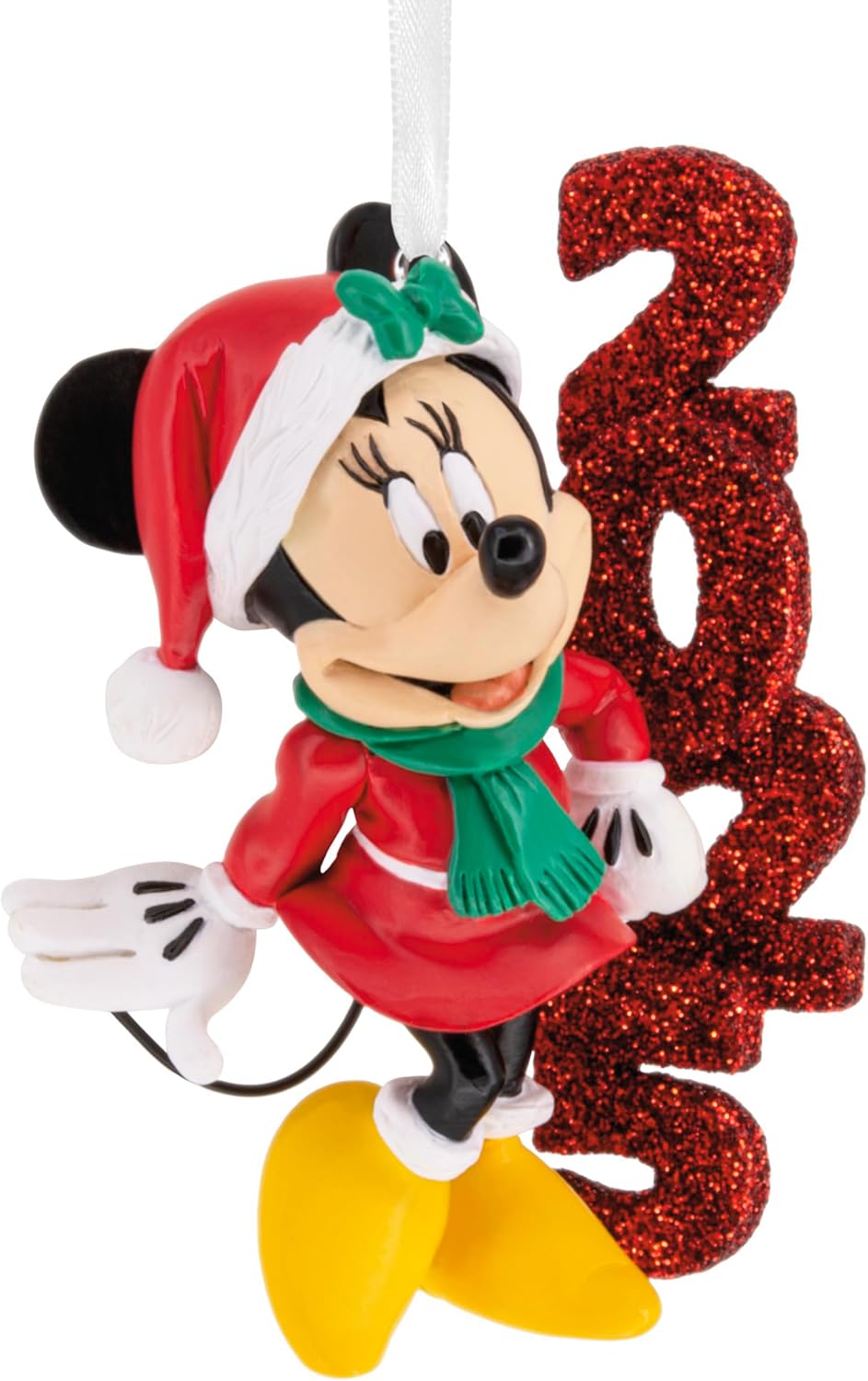 Hallmark Disney Minnie Mouse 2025 Adorno de Navidad, regalos para fanáticos de Disney