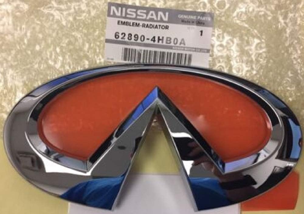 NISSAN Genuine Parts Emblem Radiator Grille Skyline Part Number 62890-4HB0A