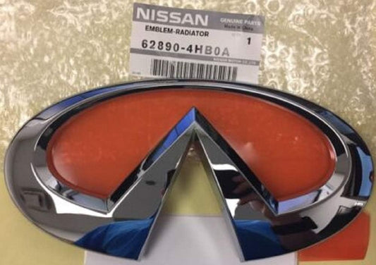 NISSAN Genuine Parts Emblem Radiator Grille Skyline Part Number 62890-4HB0A