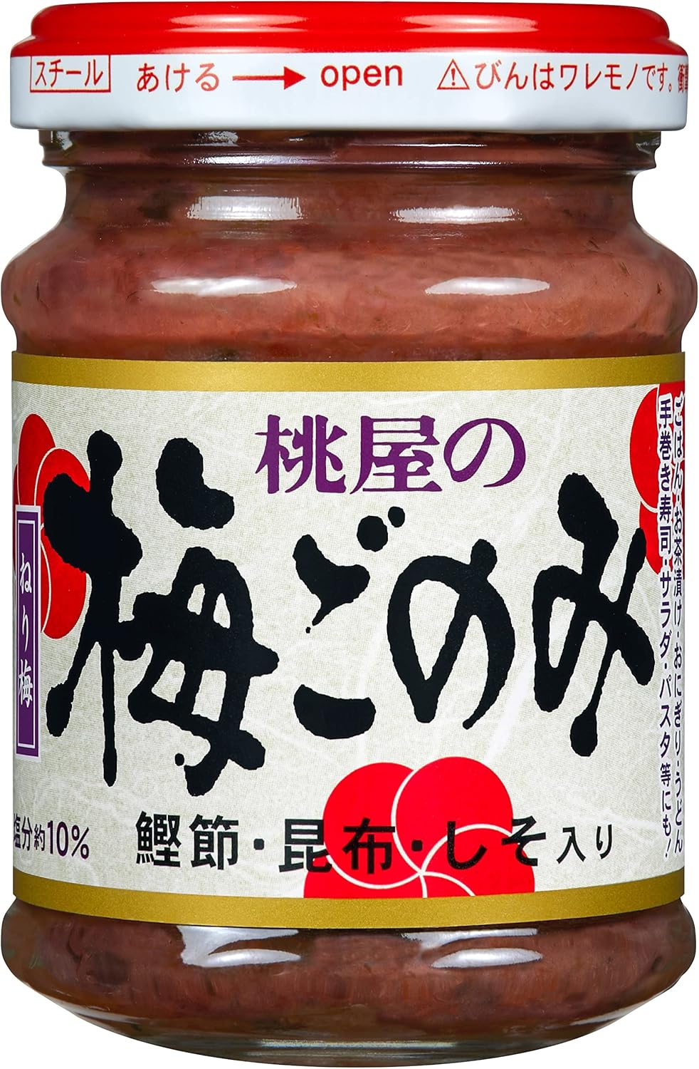 Momoya Plum Paste 3.7 oz (105 g) [Ume/Ume, Dried Plum, Kneaded Plum, Rice Companion