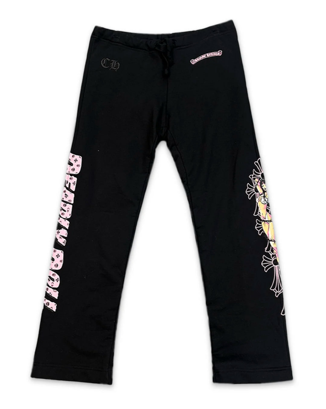 CHROME HEARTS 'X DEADLY DOLL 'ART BASEL' FLARE SWEATPANTS
