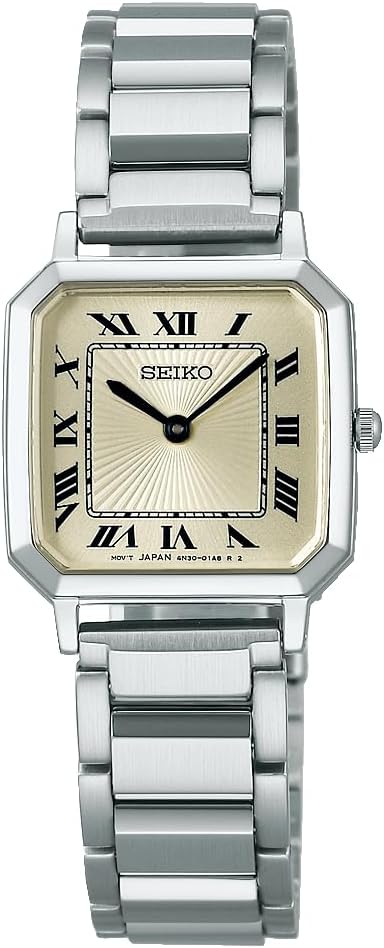 Seiko Selection Nano-Universe Collaboration Watch, Women's, Analog Quartz, Women's, Case Band: Silver / Dial: Champagne Gold, Bracelet Type