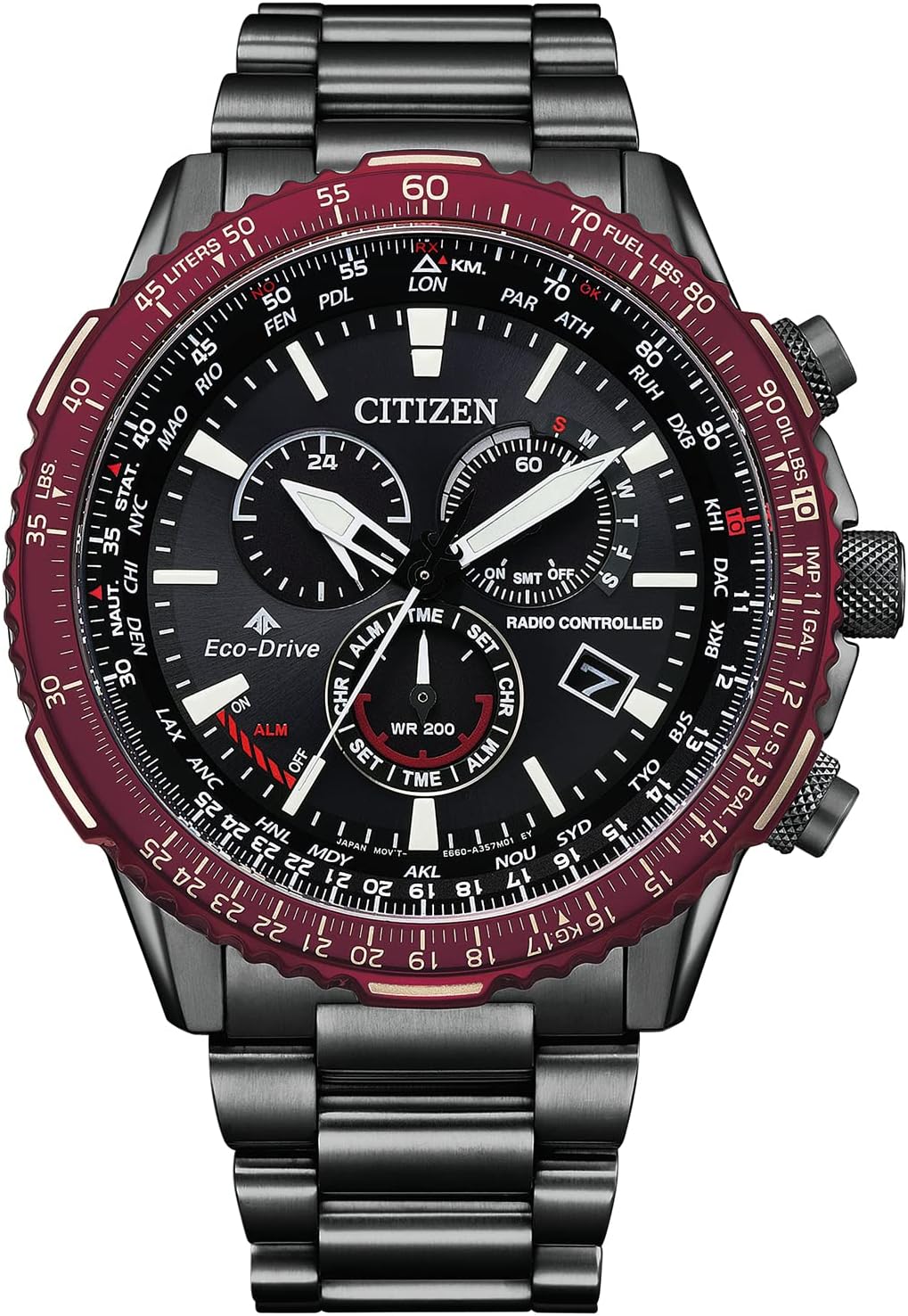 PROMASTER Citizen CB5009-55E Men's Watch, Black