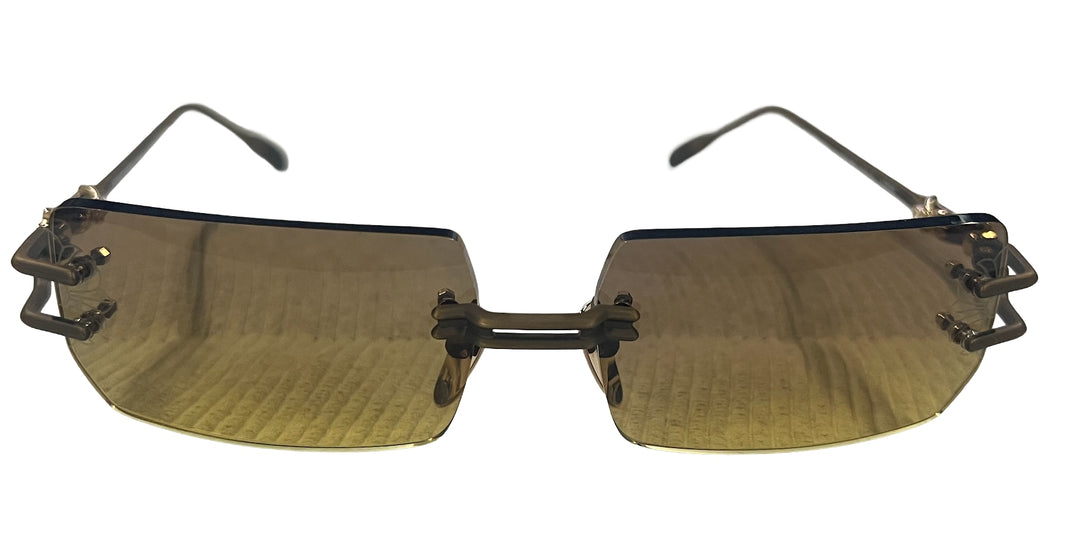 CHROME HEARTS 'SAND' LORDIE GLASSES