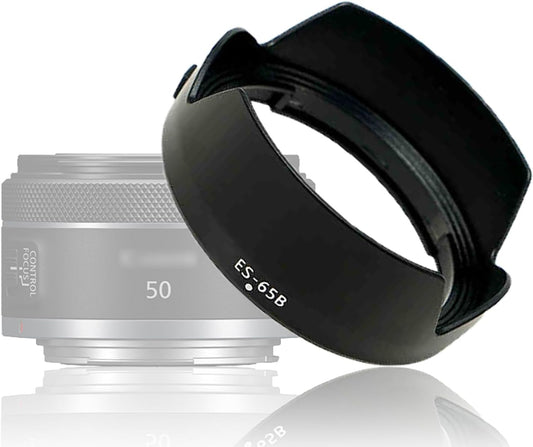 ES-65B Compatible: Compatible with Canon ES-65B Lens Hood, Canon RF 50mm f/1.8 STM Lens
