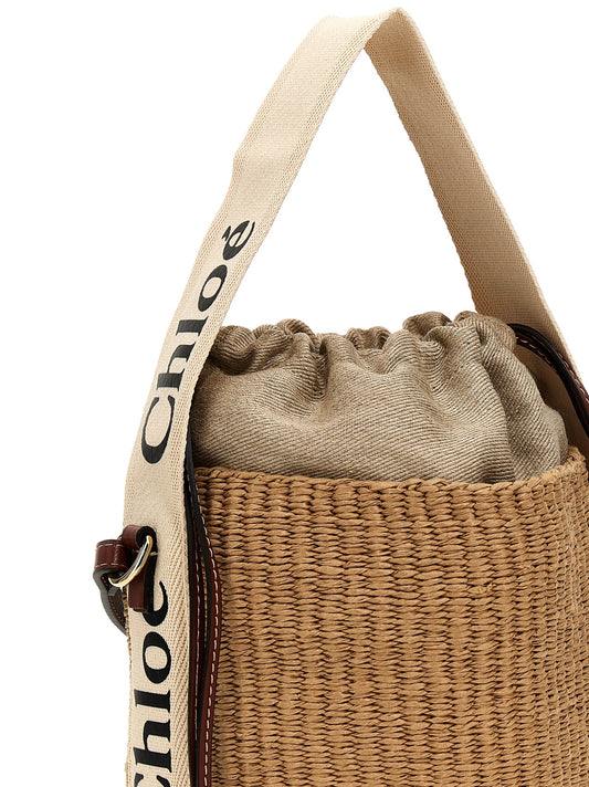 Chloe クロエ「ウッディ」小さなバケットバッグ - Image 1