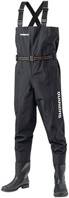 シマノ(SHIMANO) ハイパーウェーダー(チェストハイ・ラジアルソール) ブラック