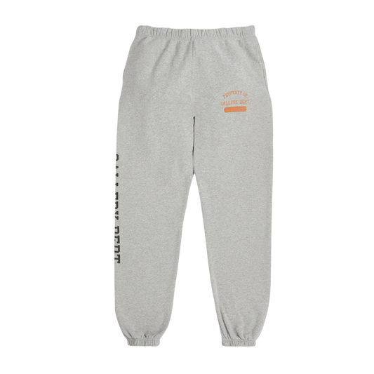 GALLERY DEPT. 'GREY/ORANGE' PROPERTY SWEATPANTS
