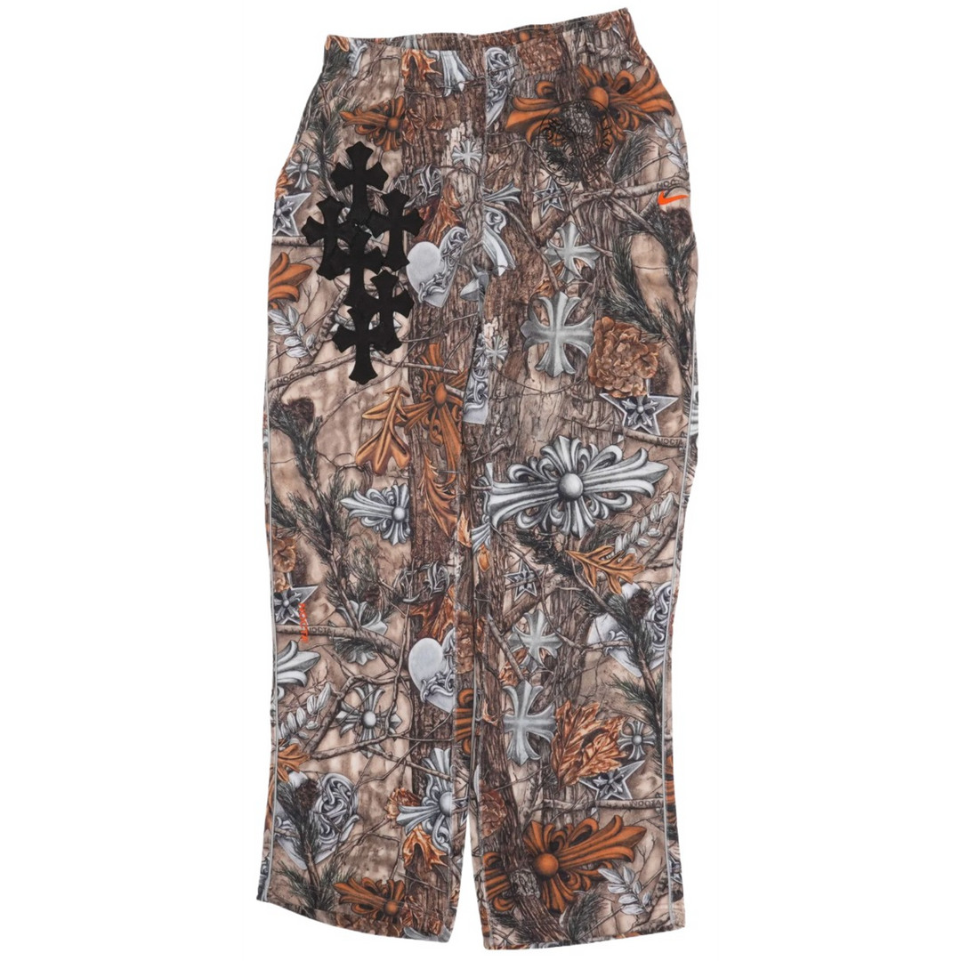 CHROME HEARTS × DRAKE 'CAMO' NOCTA CROSS PATCH SWEATPANTS