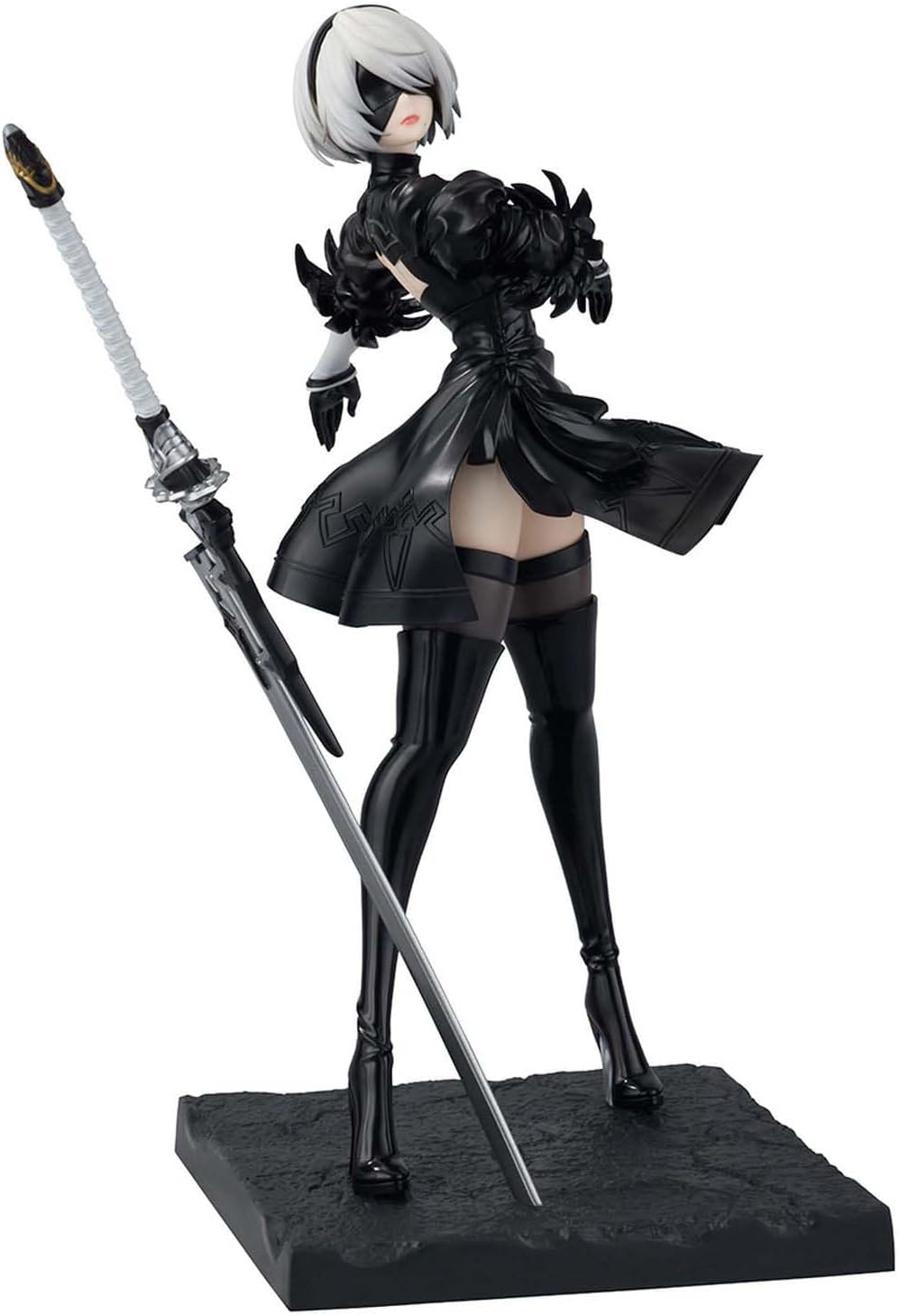 FuRyu AMU-TNL0101 Anime "NieR:Automata Ver1.1a" TENITOL 2B (Yoruha No. 2 Type B) Total Height Approx. 8.7 inches (220 mm), Non-scale, ATBC-PVC, Painted Finished Figure