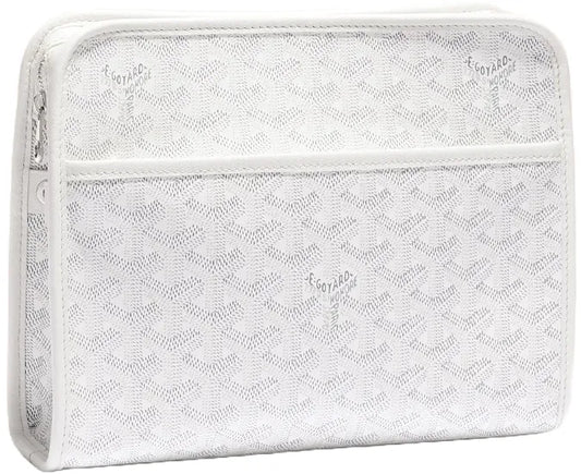 GOYARD 'WHITE' JOUVENCE MM TOILETRY BAG