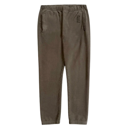 CHROME HEARTS 'OLIVE' VERTICAL LOGO SWEATPANTS