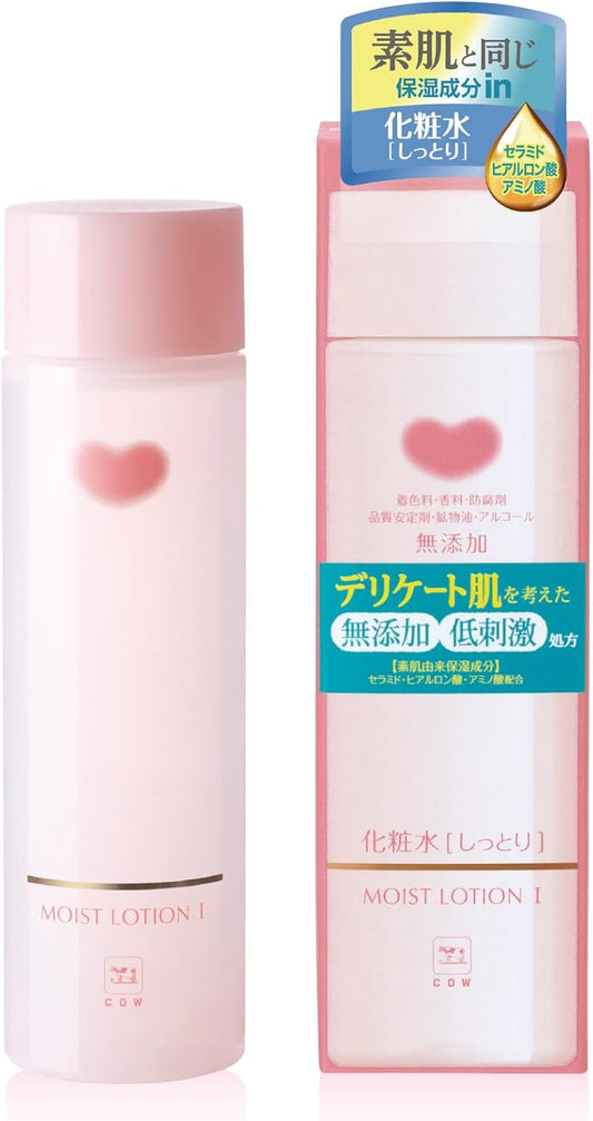 Cow Brand Additive-Free Moisturizing Lotion (Moist Type), 6.9 fl oz (175 ml) (Coloring, Fragrance, Preservatives, Quality Stabilizers, Alcohol Free)