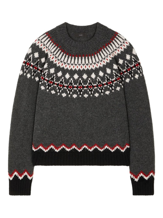 Alanui Sweet Winter Wool Crewneckジャンパー - Image 1