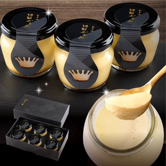 Kasho Morin Special Pudding (Melting Ultra-Rich Premium Pudding) 6-piece Assortment Mail Order Pudding Sweets Gift | Birthday Sweets, Gift, Home Celebration, Return, Thank You, Sweets