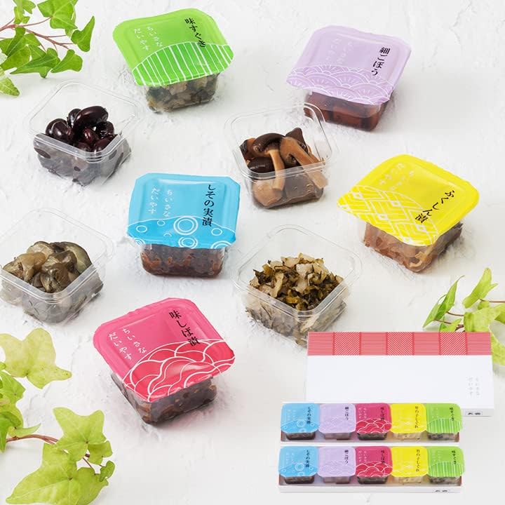 Daian Chiisana Daiyasu (Diameter SYG-A) 10-Piece Set Bite-Sized Pickles Kyoto Tsukemono