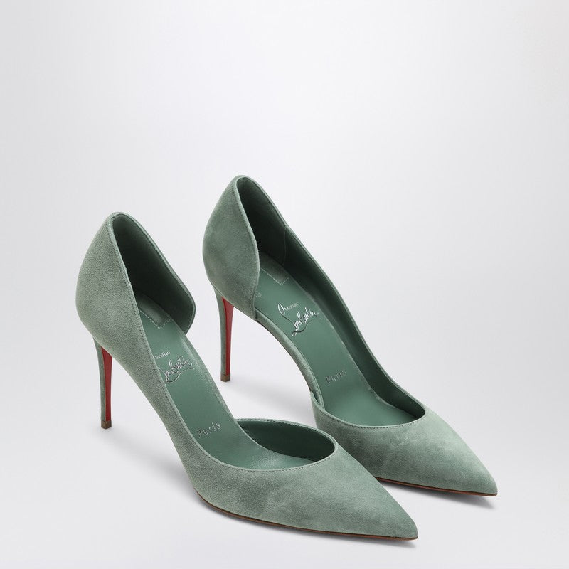 Christian Louboutin クリスチャンルブタンマヌカ色のスエードケイトポンプ - Image 1