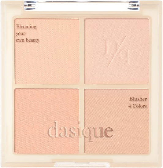 "Official" Daisy Blending Mood Cheek Blending Mood Cheek Blending Mood Cheek / Blusher Palette / 4 Color Brusher / Yeve/Brevé / Warm Tone & Cool Tone/ Cheek Palette (01 Warm Blending 01 Warm Blending)