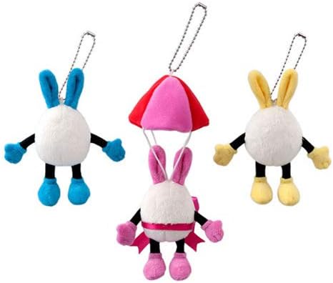 Usatama Stuffed Animal Strap Set Disney Easter 2019 Plush Souvenir (Tokyo Disneyland Exclusive)