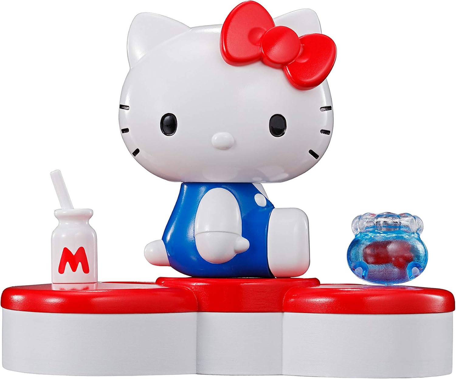 Tamashi Nations Super Alloy Hello Kitty (45TH ANNIVERSARY), Approx. 2.4 inches (60 mm), Die-cast & ABS Pre-painted Action Figure