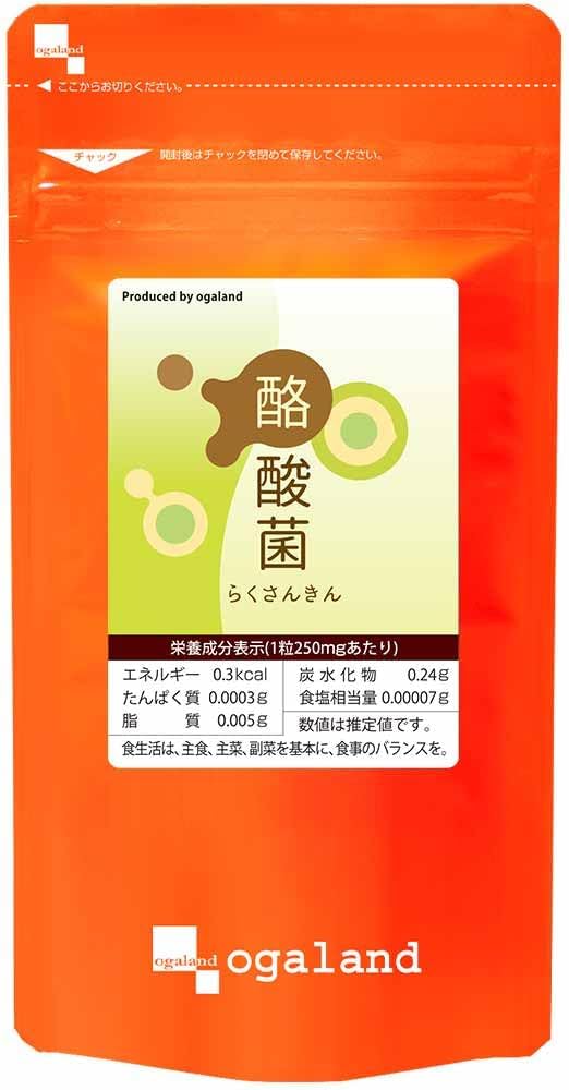Ogaland Butyric Acid Bacteria (90 Tablets / Approx. 3 Months Supply), Number of Butyric Acid Bacteria Formulated, Approximately 12 Million Pieces Per Capsule (Body Flora/Toilet Support), Tablet Type