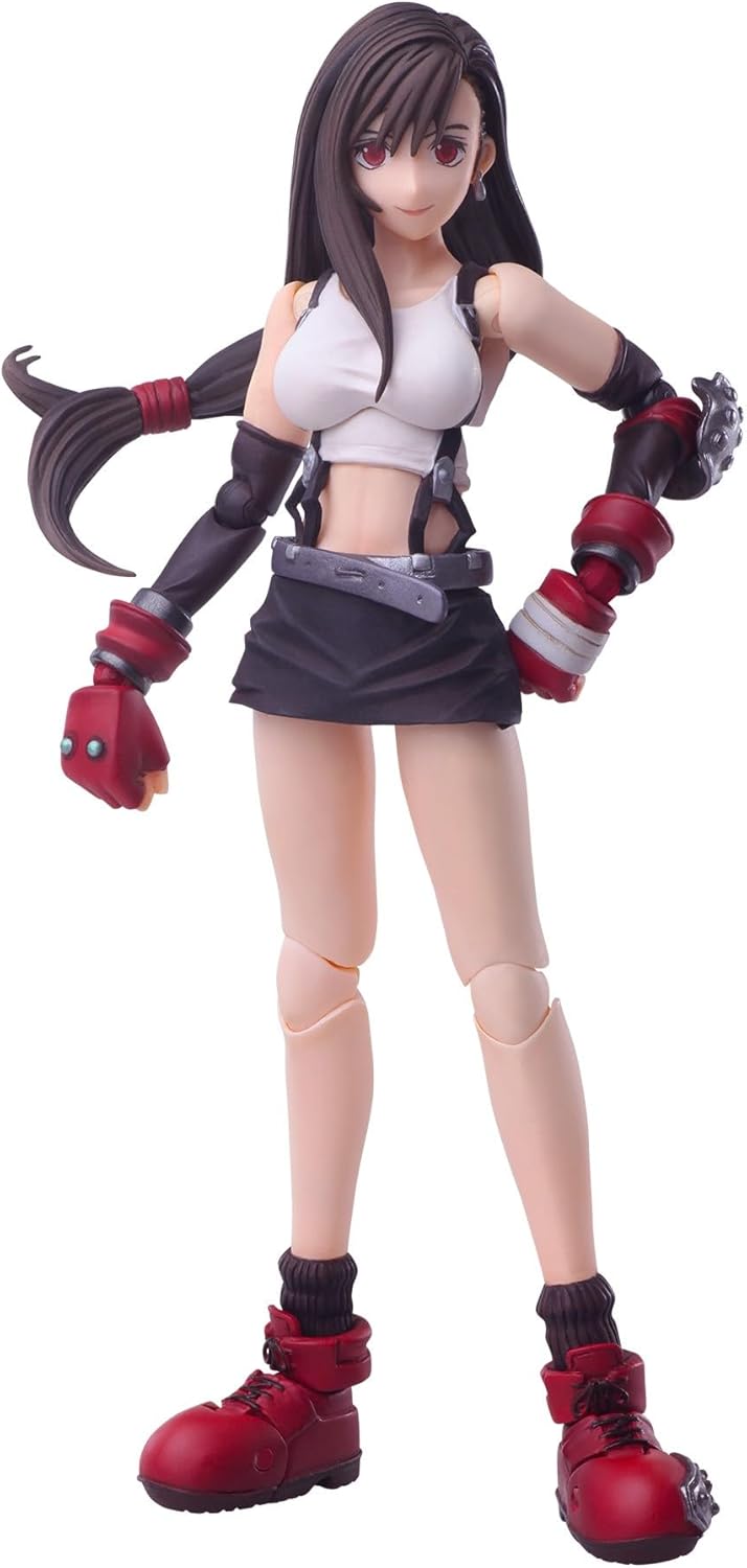 Final Fantasy VII Bling Arts Tifa Lockhart PVC Pre-Painted Action Figure