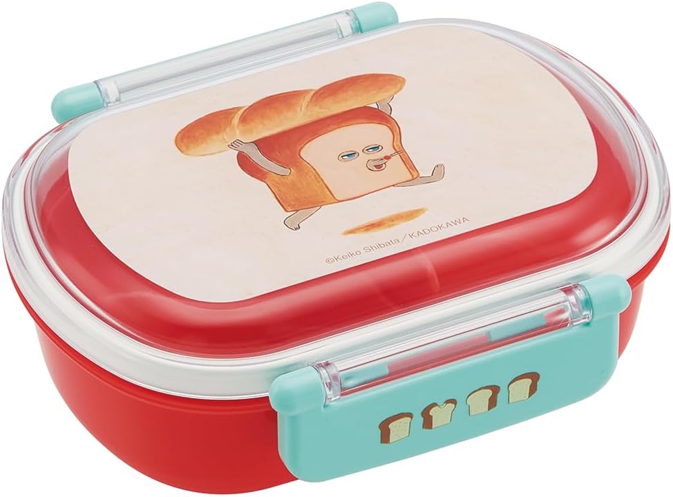 Skater Bento Box for Children 360ml with Fluffy Lid Made in Japan Lunch Box 1 Tier Dishwasher Safe Microwave Safe Pan Thief Boy Girl QAF2BAAG-A