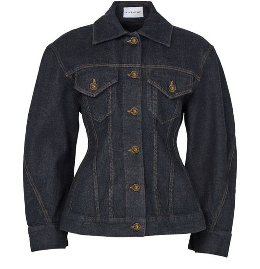 GIVENCHY Cinched jacket in denim - Image 1