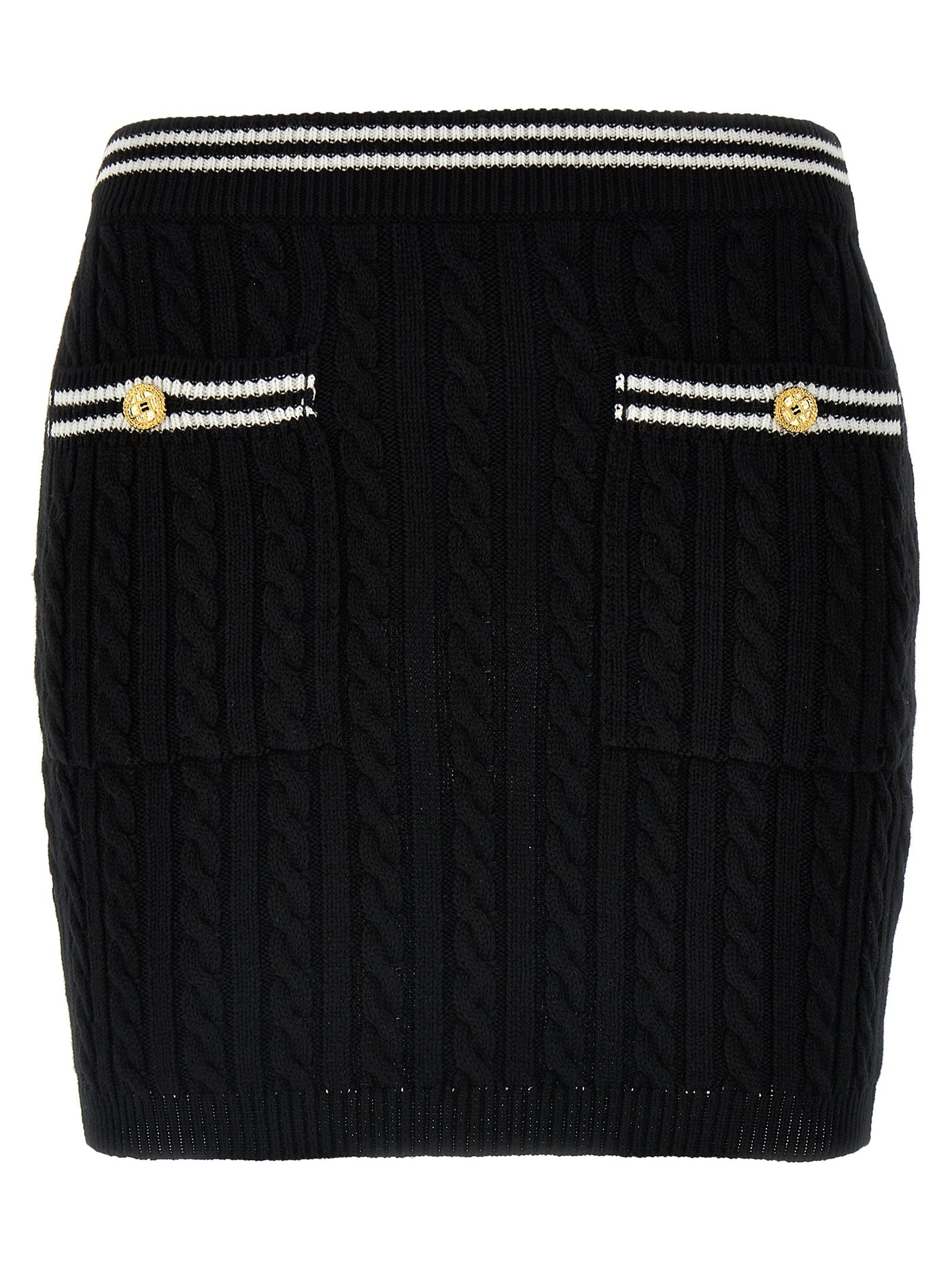 Alessandra Rich Braided Skirt - Image 1