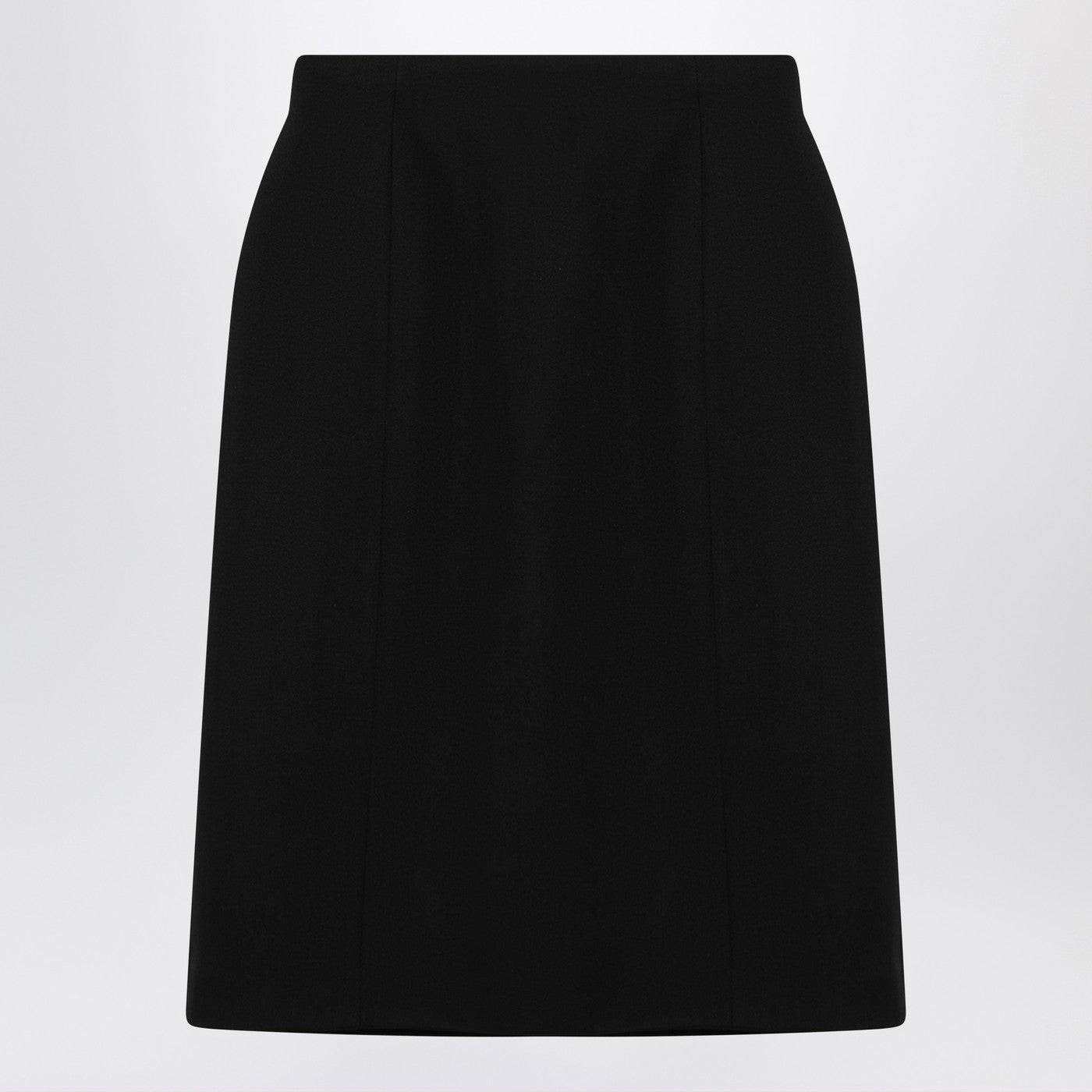 Balenciaga バレンシアガブラック砂時計ミディスカート - Image 1