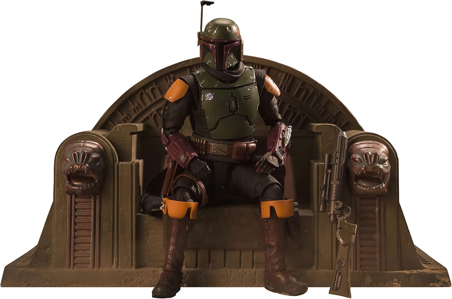 S.H. Figuarts Boba Fett (Star Wars: The Book of Boba Fett) Approx. 6.1 inches (155 mm), AVS, PVC & Fabric, Pre-painted Action Figure