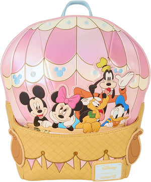 Loungefly Disney Mickey & Friends Mini Hot Air Balloon Backpack