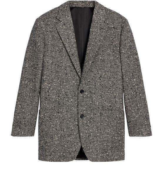 CELINE Garçon jacket in herringbone wool natté - Image 1