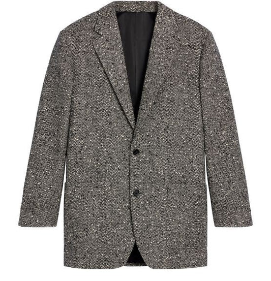 CELINE Garçon jacket in herringbone wool natté - Image 1
